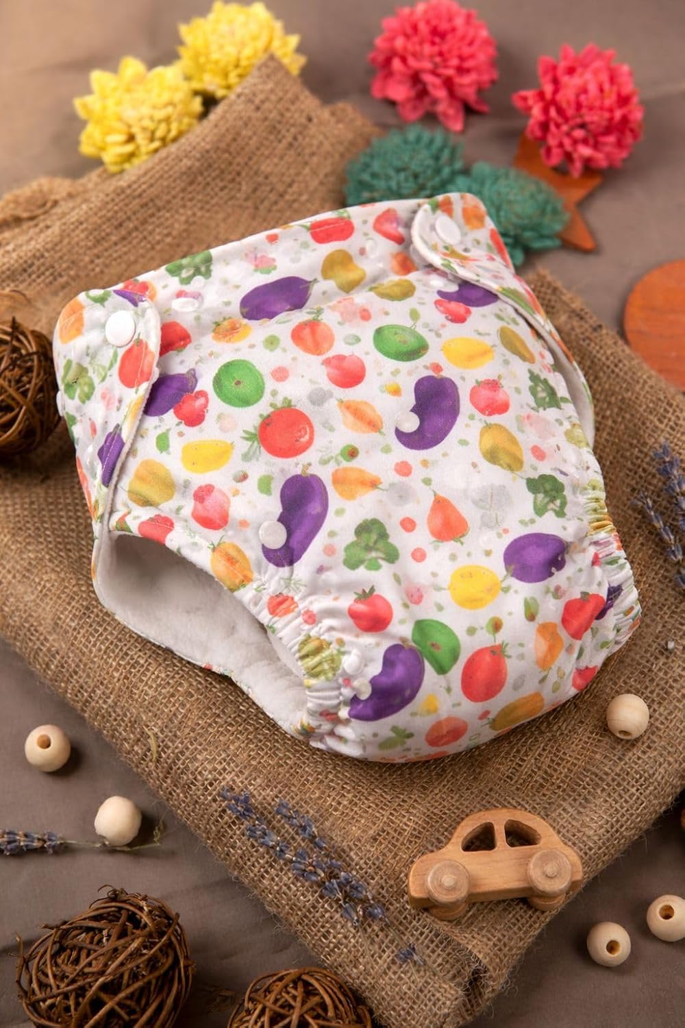 Baby Napkin (Off-White) - Free Size