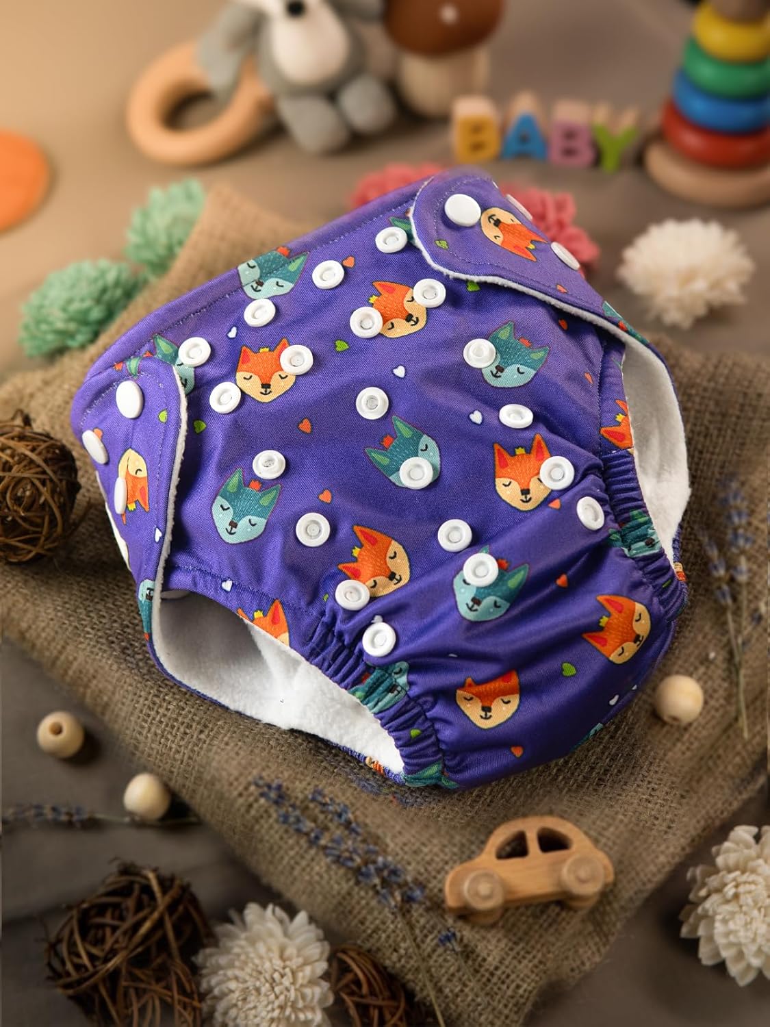 Pikuboo Care Diaper (Purple) - Size S